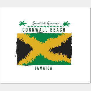 Cornwall Beach - Serene Coastal Escape Posters and Art